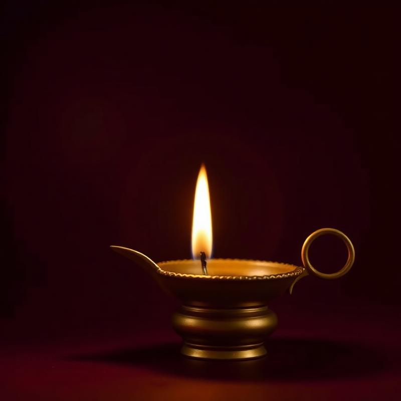 Brass Diya Set of 11